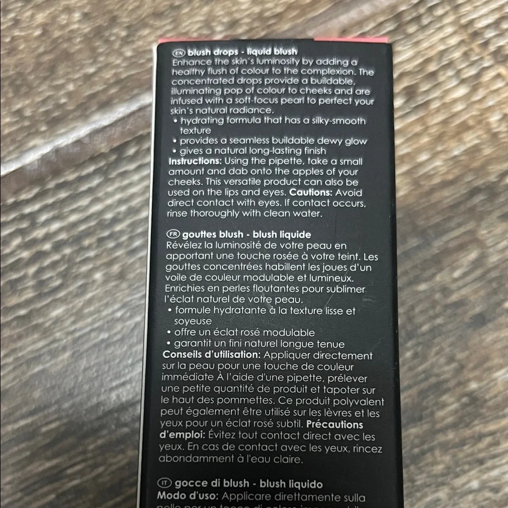 Rodial Blush Drops Frosted Pink Brand New